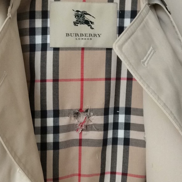 Burberry Jackets & Coats Flash Sale Classic Honey Burberry Trench Made In Us Flaws Poshmark